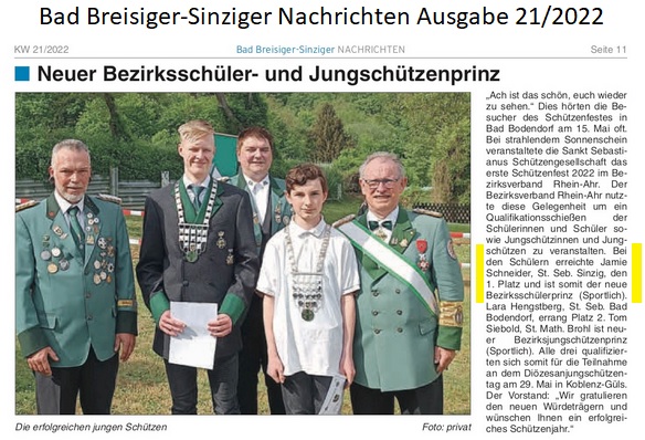 Bad Breisiger-Sinziger Nachrichten 21/2022